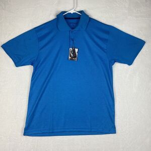 Sea Sun Golf Polo Shirt Mens Large Blue Short Sleeve Casual